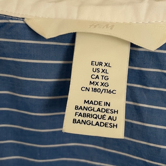 Oversized Poplin Shirt | New without Tags | - Picture 6 of 7